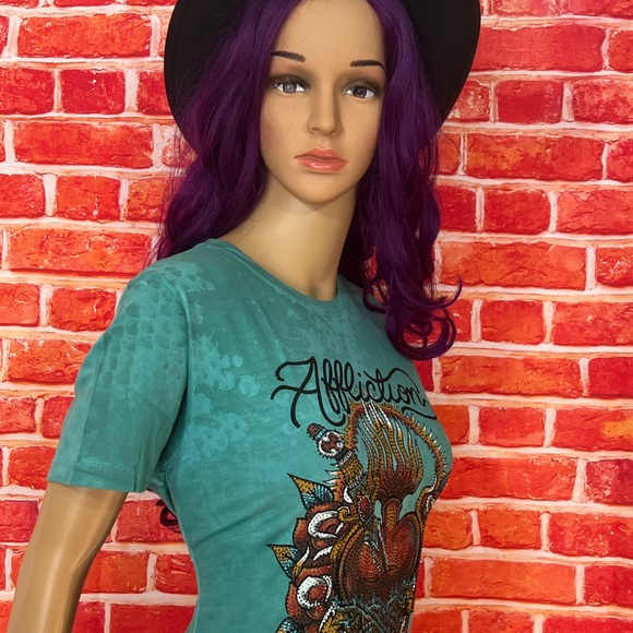 Affliction Women’s T-Shirt - Picture 11 of 13